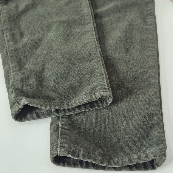Kut From The Kloth Diana Skinny Dark Green Stretch Corduroy Pants - Size 10 - Picture 13 of 16